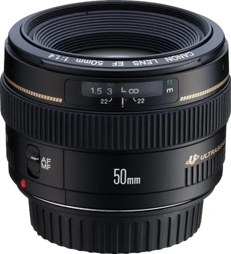 Canon 50mm EF 1.4 USM Lens