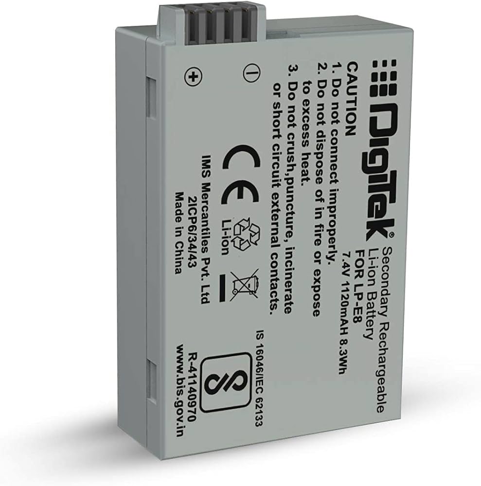 Lp e8 battery