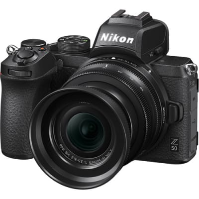 Nikon Z50 Mirrorless optical Zoom Camera with ZDX 16-50mm f/3.5-6.3 VR Lens